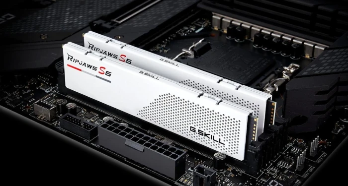 G.SKILL Ripjaws S5 White 32GB(2x16GB) DDR5 5200MHz CL36
