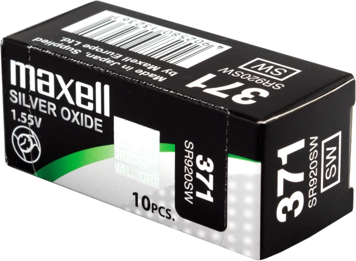 Бутонна батерия MAXELL SR-920 SW /370/371/AG6  1.55V