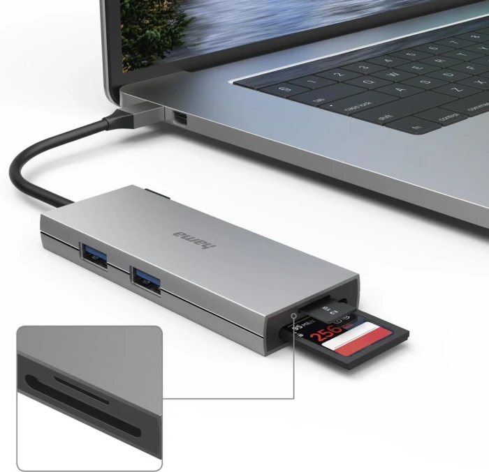 HAMA 200110 USB-C 6in1