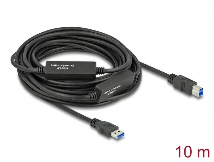 Delock USB 3.2 Gen1 Кабел USB-A > B 10m