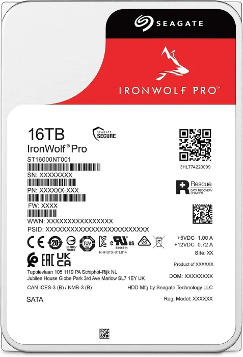 SEAGATE IronWolf 16TB