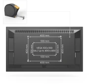 Стенна стойка за TV FULLMOTION 65"