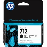 HP 712 38ml Ink Cartridge - Black