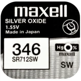 Бутонна батерия MAXELL SR712 SW 1.55V  / 346