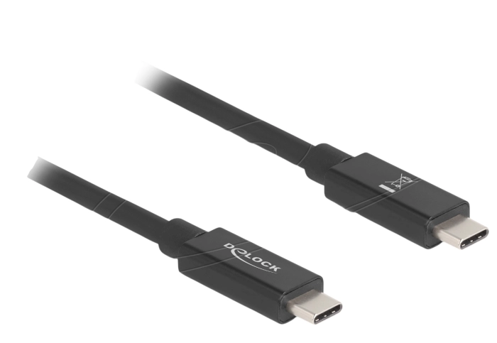 Delock USB-C 80Gbps 240W - 1.0m