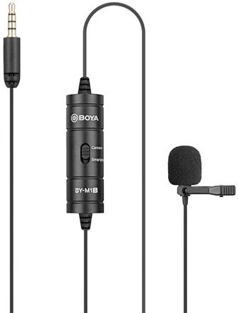 Микрофон брошка BOYA BY-M1S 3.5mm
