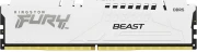 Kingston FURY Beast White 64GB (2x32GB) DDR5 6000MHz CL36