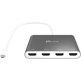 j5create Адаптер USB-C > 4 x HDMI