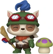 Фигурка Funko Pop! Games: League of Legends - Teemo with Mushroom #1138