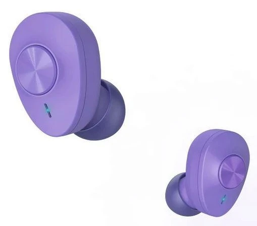 HAMA Блутут слушалки "Freedom Buddy", True Wireless, In-Ear, Bass Boost, Лилаво