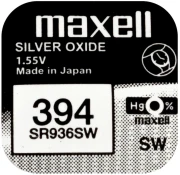Бутонна батерия MAXELL SR936 SW /AG9/, 394 1.55V