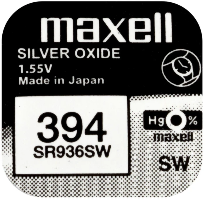 Бутонна батерия MAXELL SR936 SW /AG9/, 394 1.55V