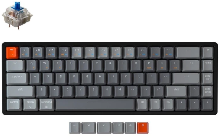 Keychron K6 65% Blue Switch