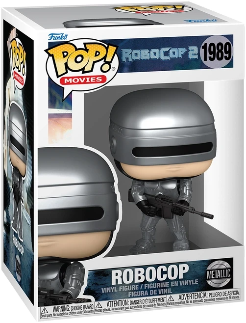 Фигурка Funko Pop! Movies: Robocop 2 - Robocop Metallic #1989
