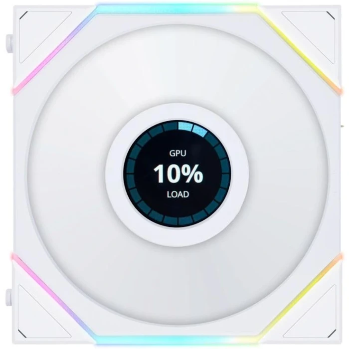 Lian Li UNI FAN TL Reverse LCD 120mm White 3in1
