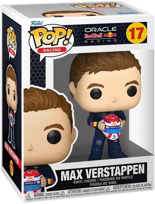 Фигурка Funko Pop! Racing: Oracle Red Bull - Max Verstappen (Holding Helmet) #17 Vinyl Figure