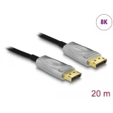 Оптичен кабел Delock Активен DisplayPort 1.4 8K 20m