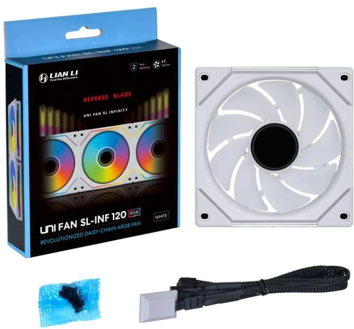 Lian Li UNI FAN SL-INF 120 White Reverse
