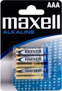 MAXELL Alkaline AAA 4 бр.