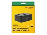 Delock 62661 Dock 2 x 2.5"/3.5" Clone
