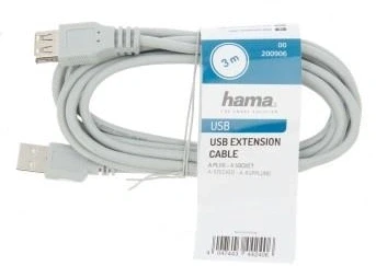 HAMA Удължител USB-A 2.0 - 3.0m
