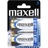 Алкална батерия MAXELL LR20 /2 бр. в опаковка/ 1.5V