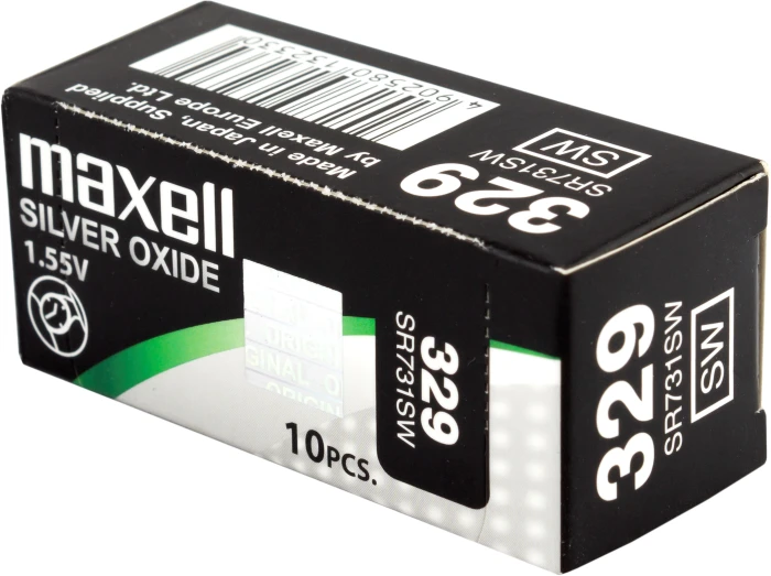 Бутонна батерия MAXELL SR731 SW / 329/, 1.55V