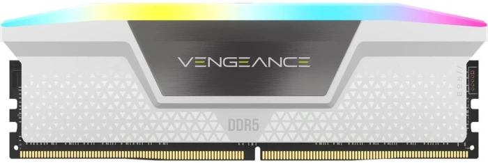 32GB (2x16) DDR5-5200 CL40 Corsair Vengeance White RGB