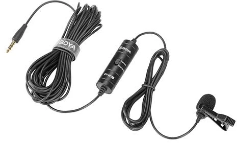 Микрофон брошка BOYA BY-M1S 3.5mm