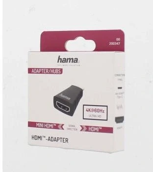 Адаптер HAMA Mini-HDMI > HDMI женско