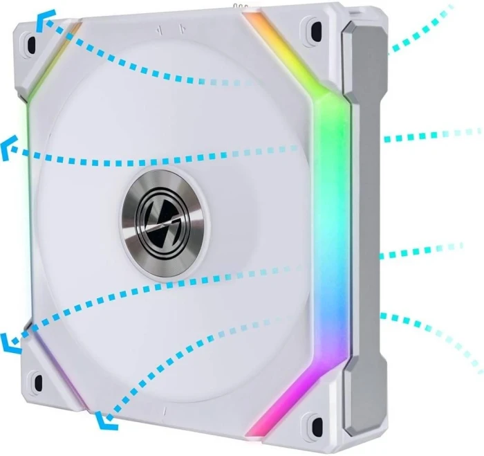 Lian Li UNI FAN SL120 V2 White Reverse