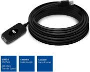 ACT удължител USB-A 2.0 - 5.0m