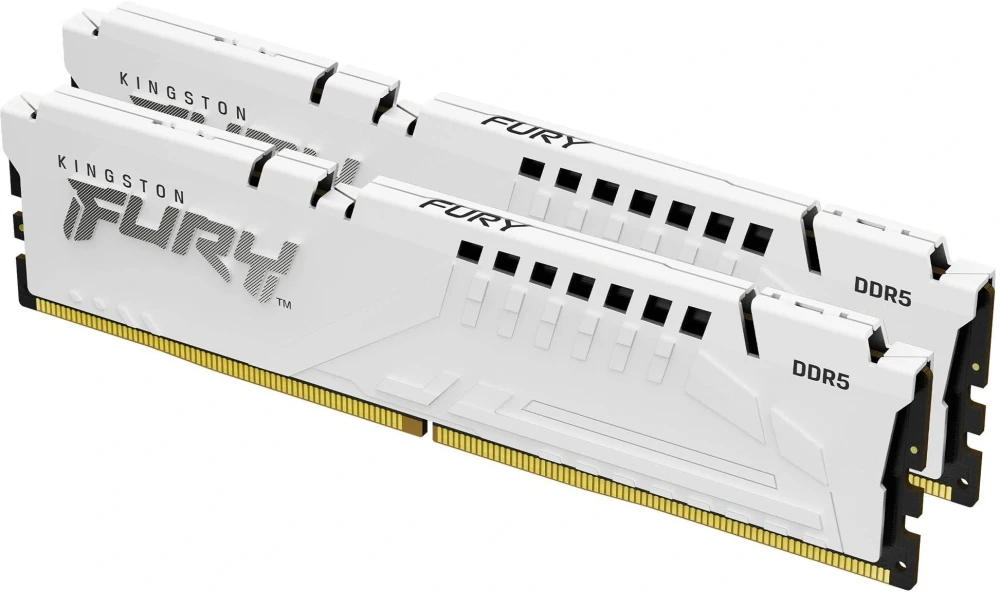 Kingston FURY Beast White 64GB (2x32GB) DDR5 6000MHz CL36