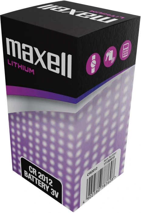 Бутонна батерия литиева MAXELL CR2012 3V