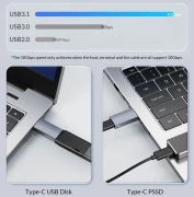 Orico Адаптер USB-A > USB-C 10Gbps