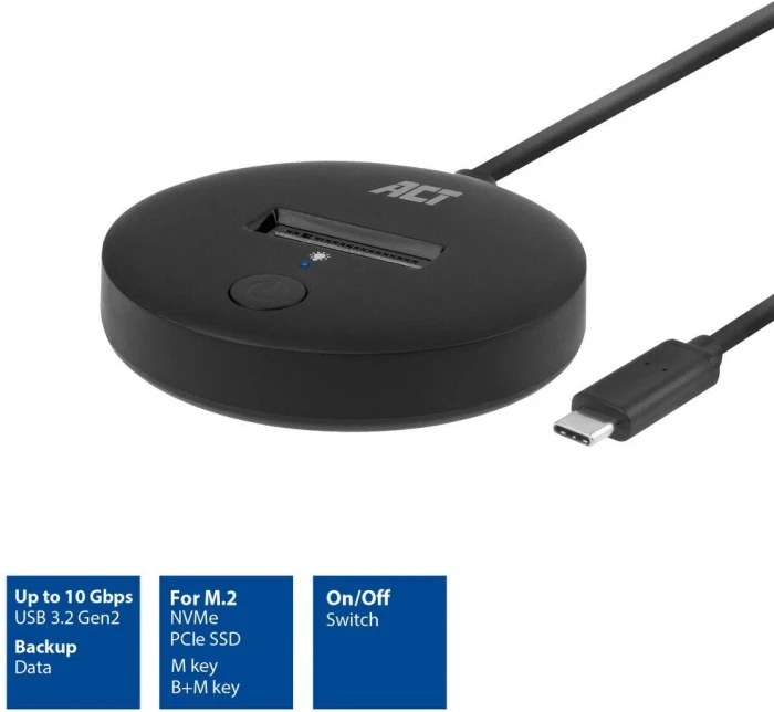 ACT M.2 NVMe Doc USB-C