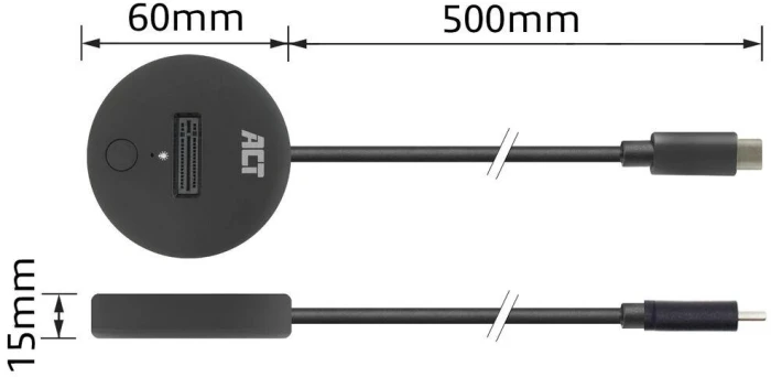 ACT M.2 NVMe Doc USB-C