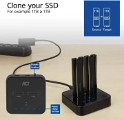 ACT Dock dual M.2 NVMe Clone