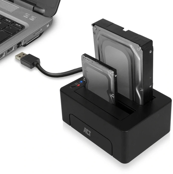 ACT Dock 2 x HDD/SSD 2.5"/3.5" Clone