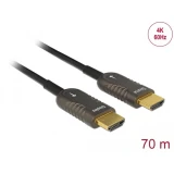 Оптичен кабел Delock HDMI 4K 70 m