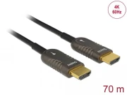 Оптичен кабел Delock HDMI 4K 70 m