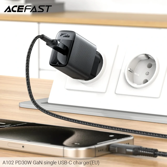 Acefast A102 Wall Charger GaN PD 30W