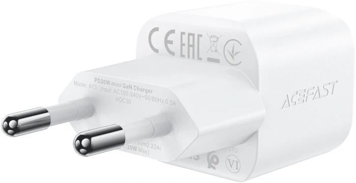 Acefast A73 Wall Charger GaN PD 20W