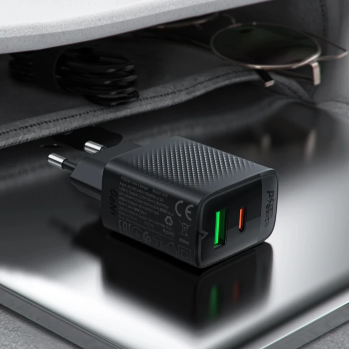 Acefast A78 Wall Charger GaN PD 20W