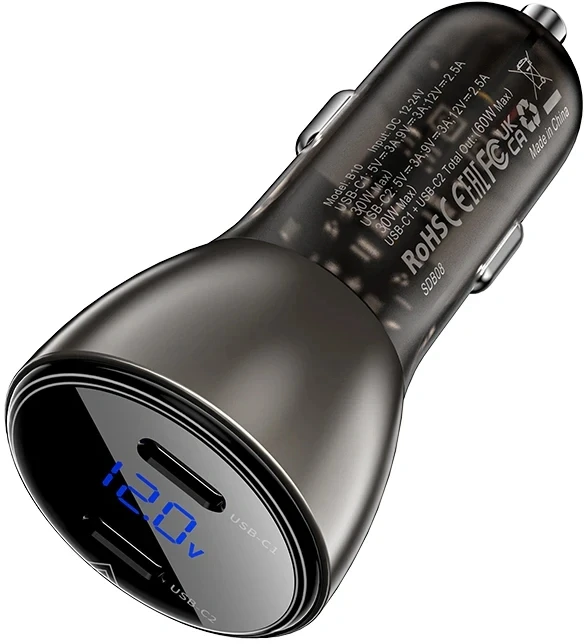 Acefast B10 Fast Charger Car PD3.0 60W