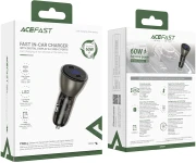 Acefast B10 Fast Charger Car PD3.0 60W