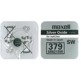 Бутонна батерия MAXELL SR521 SW /AG0/379/ 1.55V