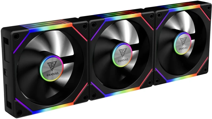 Gamdias AEOLUS P2-1203 - 3in1 Black
