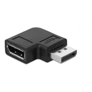 Delock адаптер DisplayPort 90° 8K 60Hz
