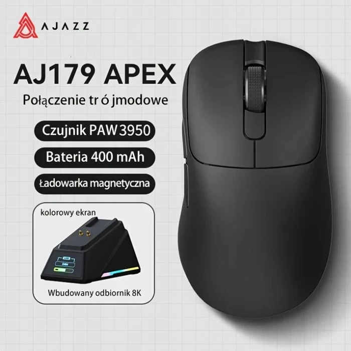 Ajazz AJ179 APEX Wireless 8K - White